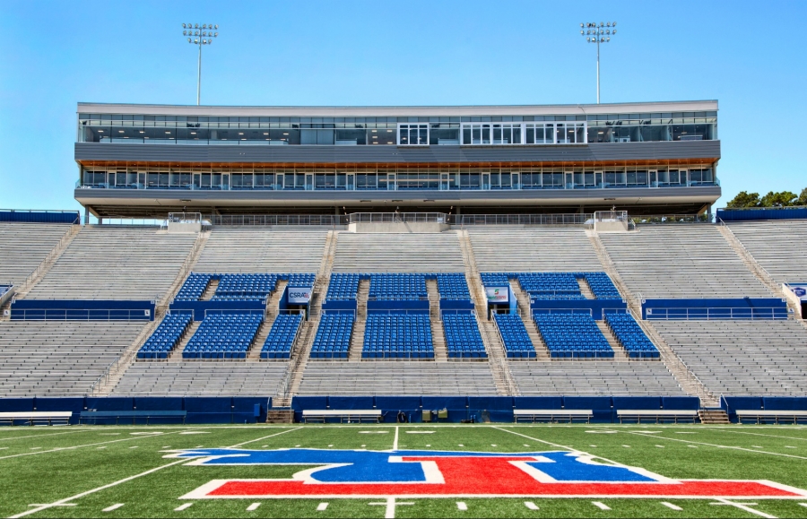 Tech CU Arena Press Box 