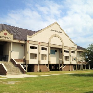 Elevated Grand Isle High School Gymnasium